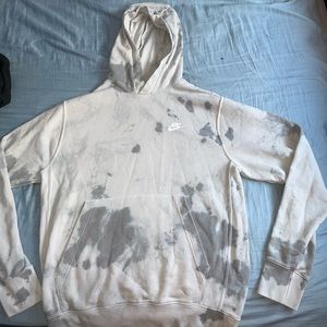 grey tie-dye hoodie from nike!